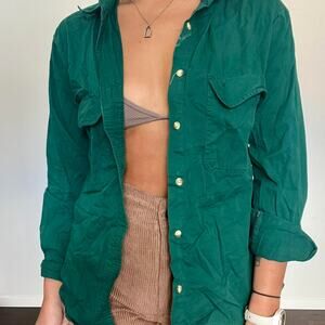 90s grunge button up oversized
